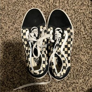 Checkered vans
